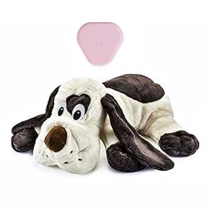 Moropaky Puppy Toy with Heartbeat Dog Training Toy for Separation Anxiety Claming Behavioral Aid, Heartbeat Toy Plush Toys for Dogs Cats Pets Puppy Starter Kit