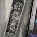 JUSPRO Cooling Fan for PS5 Accessories, Upgraded Quiet Cooler Fan with LED Light for PlayStation 5 Console/PlayStation 5 Digital Edition & Ultra HD Game Console