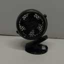 Gazeled Clip on Fan Battery Operated, 360 Rotation, with 8 Free AA Batteries, Quiet USB or Battery Operated Fan, 5'' Portable Battery Powered Clip on Fans for Camping, Stroller, Bedroom, Outdoor (Black)