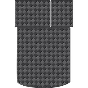 Cargo Mat & Backrest Mats for 2025 2026 Mazda CX-70 & CX70 PHEV Accessories, All Weather Waterproof Rear Cargo Liner Rear Trunk Liner Back Seat Cover Protector