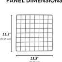 Midlee Guinea Pig Grid Cage Panels- Set of 12