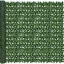 Artificial Ivy Privacy Fence Screen: 72x144 Inch Realistic UV-Anti Faux Ivy Hedge Panel,Indoor and Outdoor Decor for Patio, Garden, Balcony, and Fence Cover