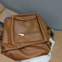 FAWN DESIGN The Original Diaper Bag, Faux Leather Diaper Bag Backpack, Vegan Leather, Large Capacity Baby Bag for Mom