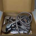 Veken 11.8'' Rain Shower Head with Handheld Spray Combo, Extension Arm for Rainfall Showerhead, Muti-modes Massage High Pressure Hand Held Shower Heads with Hose, Anti-Clog Nozzles & Bathroom(Chrome)