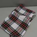 FUTEI Christmas White Plaid Throw Pillow Covers 18x18 Inch Set of 2 Buffalo Check Holiday Decorative Cushion Case Farmhouse Home Decor for Couch Bed Living Room