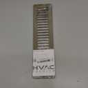 HVAC Premium 12" x 2" Toe Space Grille - HVAC Vent Cover [Outer Dimensions: 13.5 X 3.5] - Brown