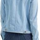 Wrangler Authentics Women's Stretch Denim Jacket, Light Wash, Medium