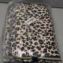 Capolo Travel Backpack for Women Men Waterproof Laptop Backpack Airlines Approved Carry On Backpack Bag Computer Bookbag for Business, Work, Traveling Fits 17 Inch Laptop(Leopard)