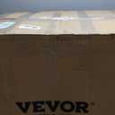 VEVOR Insulated Food Pan Carrier, 95 Qt Hot Box for Catering, LLDPE Food Box Carrier w/Double Buckles, Front Loading Food Warmer w/Handles, Stackable End Loader for Restaurant, Canteen, etc. Black