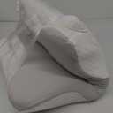 Cervical Neck Pillow for Pain Relief - Ergonomic Memory Foam Pillows for Sleeping, Cooling Side Sleeper Pillow for Neck Support, Contour Orthopedic Bed Pillow for Back Stomach Sleepers (Grey & White)