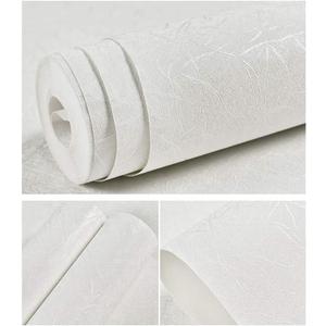 Abyssaly White Wallpaper Peel and Stick Wallpaper 15.7" X 984.2" Self Adhesive Embossed White Contact Paper Removable Kitchen Vinyl Film Textured Cabinet Shelf Paper