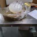 Mid Century Modern Wall Sconce, Glass Wall Light Fixtures Vintage Crescent Shape Gold Brushed Finish LED Wall Mount Light for Living Room, Bedroom, Hallway, 1-Light