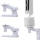Wall Mount Only Compatible with Ring Pan-Tilt Indoor Cam (2024 Release)Not Compatible with Other Ring Camera Models,2 Pack Adjustable Angles Bracket 180 Degree Rotation Easy to Install