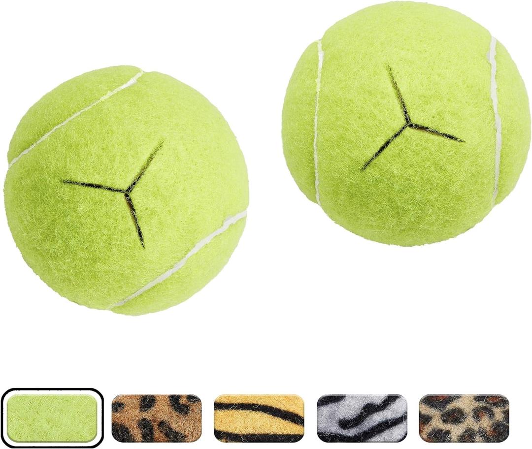 Deluxe Pre Cut Walker Tennis Ball Glides - Walkers Legs Universal Precut Glide Balls, Accessories Gifts for Elderly Seniors or Medical Rehab (Yellow)