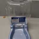 Petmate Pet Cafe Cat and Dog Water Dispenser - Water Bowl for Cats and Dogs, USA Made, 1.5 GAL, Pearl Ash Blue