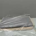 Yimobra Memory Foam Bath Mat, Super Soft Absorbent Bathroom Rug Non Slip, Quick Dry, Machine Washable Floor Carpet for Tub Shower, Home Decor Accessories, 24x17, Beige