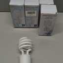 Winkcao CFL Light Bulbs GU24 Base, T3 Spiral 23Watt (100Watt Equ) Soft White 2700K 1600lm Compact Fluorescent Light Bulbs, UL Approved, 120v 60Hz, Self Ballasted CFL Bulbs, Pack of 6