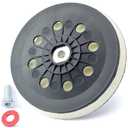 492286 D125 (5-Inch) Soft Sanding Pad 8 Holes Replacement for Festool ETSC/EC125 Sander for Jetstream Part Replace 492284, with Screw