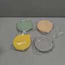 kayaso Silicone Hamburger Patty Mold Set, Reusable Burger Press with Lid, Food-Grade Nonstick Patty Mold for Beef, Chicken & Veggie Burgers, Easy Release, Multicolor (Soft Pastel)