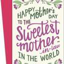 Mothers Day Card for Mother in Law, Mother's Day Card First Mothers Day Card