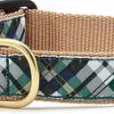 Up Country Gordon Plaid Pattern Dog Collar, Small (9 to 15 Inches) 1 Inch Wide Width