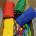 ropoda Field Day Games, Outdoor Carnival Games Potato Sack Race Bags for Adults and Kids, Bean Bags, Soft Plastic Cones,Ring Toss Set,Egg and Spoon Race, Outdoor Games Easter