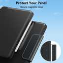 Keyboard Case for iPad Air 13 inch (M4/2026 /M3 2025/M2, 2024),iPad Pro 12.9 inch (3/4/5/6th Gen)Easy-Set Magnetic Stand 7-Color Backlit - Removable Cases with Multi-Touch Trackpad Keyboard