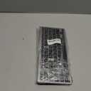 OMOTON 2.4G Wireless Keyboard, Ultra-Slim Compact Mini Keyboard with Type-C & USB-A Receiver, Compatible with Desktop Laptop Tablet PC Smart TV and Windows 11/10/8/7 - Grey