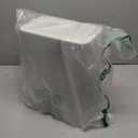 Kekow 4.5 Gallon Small Plastic Trash Can, Swing Lid Waste Can, Gray