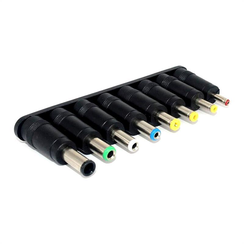 8in1 Universal DC Power Supply Plugs Converter 5.5X2.1 Adapter 8 Suit Laptop Adapter Repair Power Supply Converter
