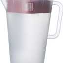 GoodCook 1 Gallon Pitcher with 4 Way Lid, Made Without BPA, Clear