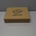 Snackle Box Container with Sealed Lid  Portable BPA-Free Snack Box with Foldable Handle, Divided Serving Tray for Fruit, Candy, Nuts & Veggies  Perfect for Travel, Picnic, Beach & Party 11.8" x 8.8" (Pink)