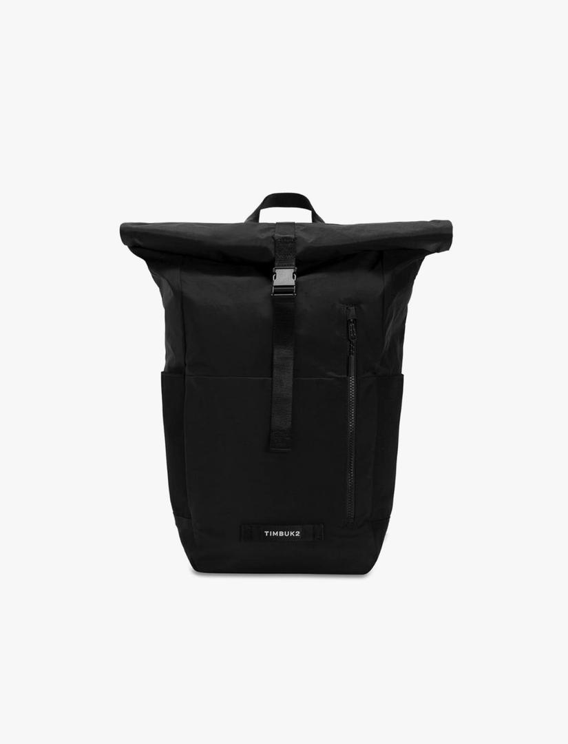 Timbuk2 Tuck Pack - Roll Top, Water-Resistant Laptop Backpack, Eco Black