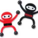 SmileMakers Sticky Ninja Tumblers-Prizes and Giveaways-12 per Pack