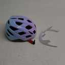 Kids Bike Helmet, 2 Size Adjustable for Youth Toddler Boys & Girls 3-5-8-10-12-14 Years, Child Helmets with Visor for Skating Cycling Scooter (Purple blue gradient) Size: M: 54-58 cm / 21.3"-22.8"