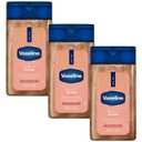 Vaseline Glazed and Glisten Sunlit Glow Body Gel Oil, Ultra-Hydrating Lipids with 100% Pure Cocoa Butter and Shimmering Oil, Vanilla Cocoa Scent, 1.69 Fl Oz, 3 Pack