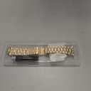 MioHHR Solid Stainless Steel Band Compatible with Apple Watch 45mm, Metal Strap with Soft TPU Case for iWatch Series 9 8 7 45mm Women and Men, Gold