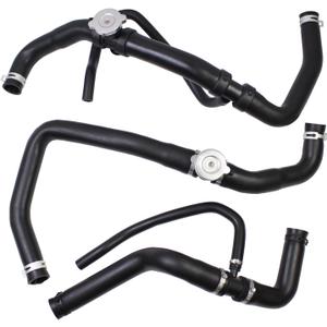 Radiator Coolant Hose Upper and Lower for Dodge Caliber 2007-2012, Jeep Compass Patriot 2007-2017