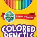 Crayola Colored Pencils, Assorted Colors, Pre-sharpened, Adult Coloring, 12 Count, Gift