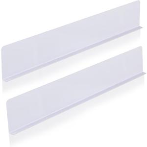 2 Pcs 24 Inch Gutter Valley Splash Guards Extra Long Downspout Diverter, 23.62 Inch