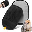 ArtnPlan Pet Hair Removal Glove for Cats & Dogs, Upgraded 5-Finger Electrostatic Pet Hair Remover Glove for Furniture, Couch, Carpet, Car Seat, Clothing - Reusable Cleaning Tool