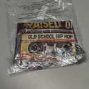 Raised ON Old School Hip HOP Tshirt Cassette Graffiti Rap T-Shirt, Medium