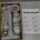 Pool Fountain for Above and In-Ground Pools, Adjustable Dual Spray Waterfall Sprinkler Cooler for Pool, Swimming Pool Spa Water Fountain, High-Pressure Pool Spray Fountain