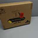 Modern Scratching Post for Indoor Cats - 15 High Cat Scratching Post with Bed Breeds - 15.7 x 11.6 Removable & Washable Cushion (Natural Wood Post with White Bed)