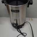 SYBO SR-CP40C Commercial Grade Stainless Steel Percolate Coffee Maker, Hot Water Urn for Catering, Hot Beverage Dispenser, 40-Cup, 4.5L, Metallic