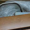 Folding Shower Seat Wall Mounted, Foldable Shower Bench for Small Spaces, 400lb Capacity, 17" (Teak Wood)