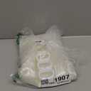 Bostofy Waterproof Shower Curtain Liner 8G EVA Thick Shower Curtain with Heavy Duty 3 Bottom Magnets, Shower Liner for Shower Stall, Bathtubs, 3D Pebble Pattern, 72 x 72,12 Hooks (Clear Stone)