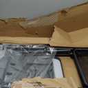 30" Tall Directors Chair with Side Table, 400LBS Bar Height Folding Camping Chair for Makeup Artists, Outdoor Events, Portable Foldable Chair with Cup Holder & footrest - Gray/Black