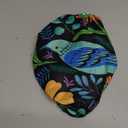 Revahope 5 Pieces Bowl Covers Reusable, 5 Size Elastic Cloth Bowl Covers for Bread Proofing, Food Covers Washable for Food Fruits Leftover (Floral Bird)