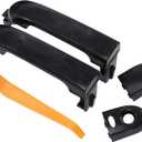 ApplianPar Front LH & RH Side Exterior Door Handle for Nissan | for Nissan Versa 2007-2012.